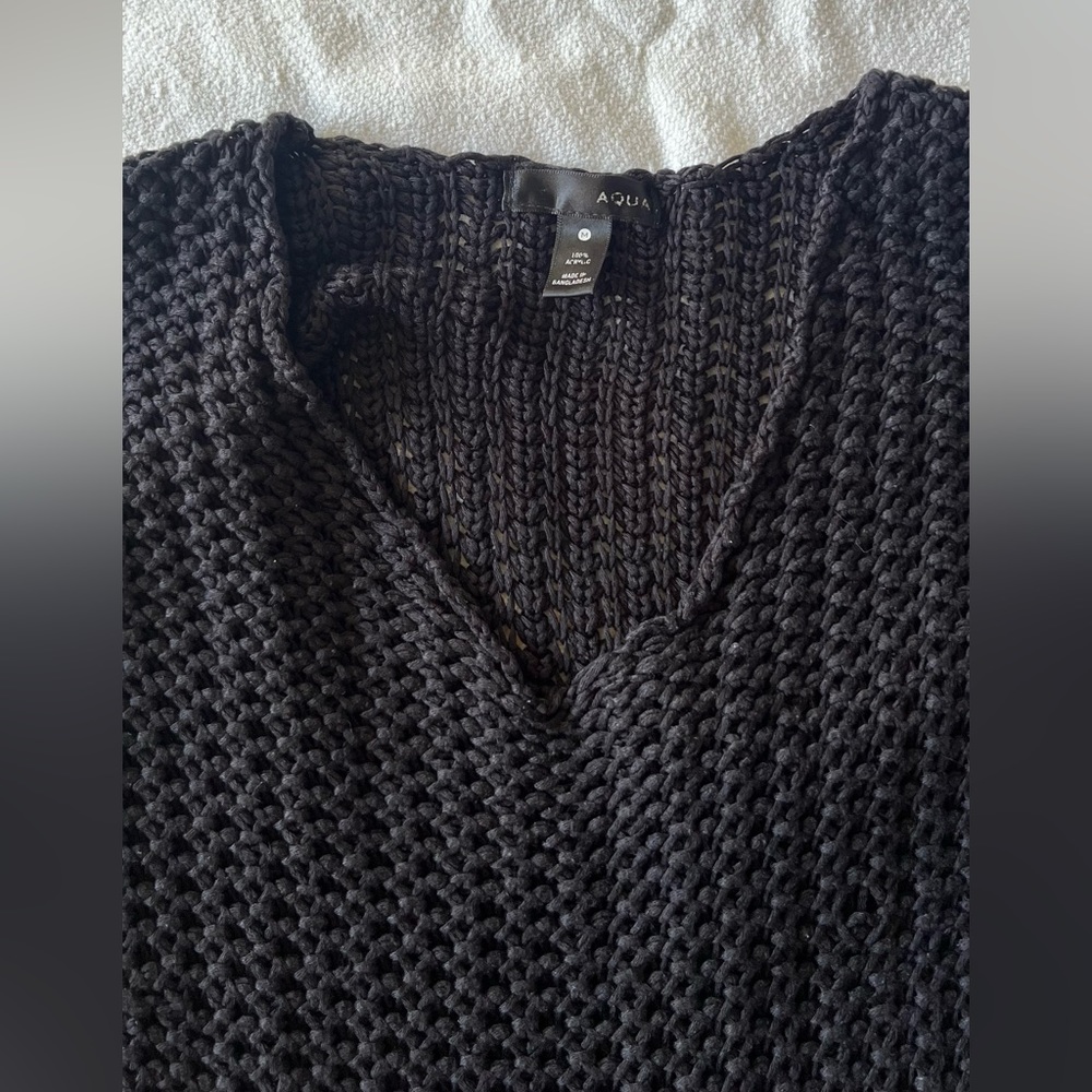 Black Aqua sweater